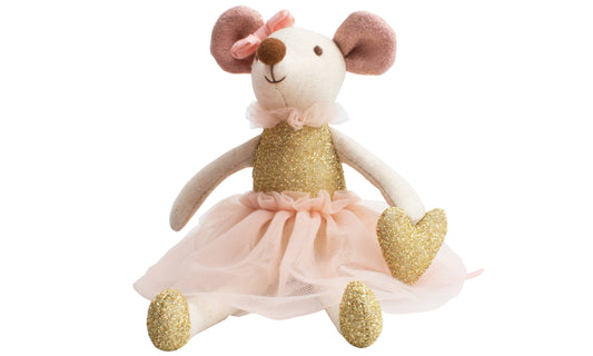 Teddy doll mouse girl 18 cm